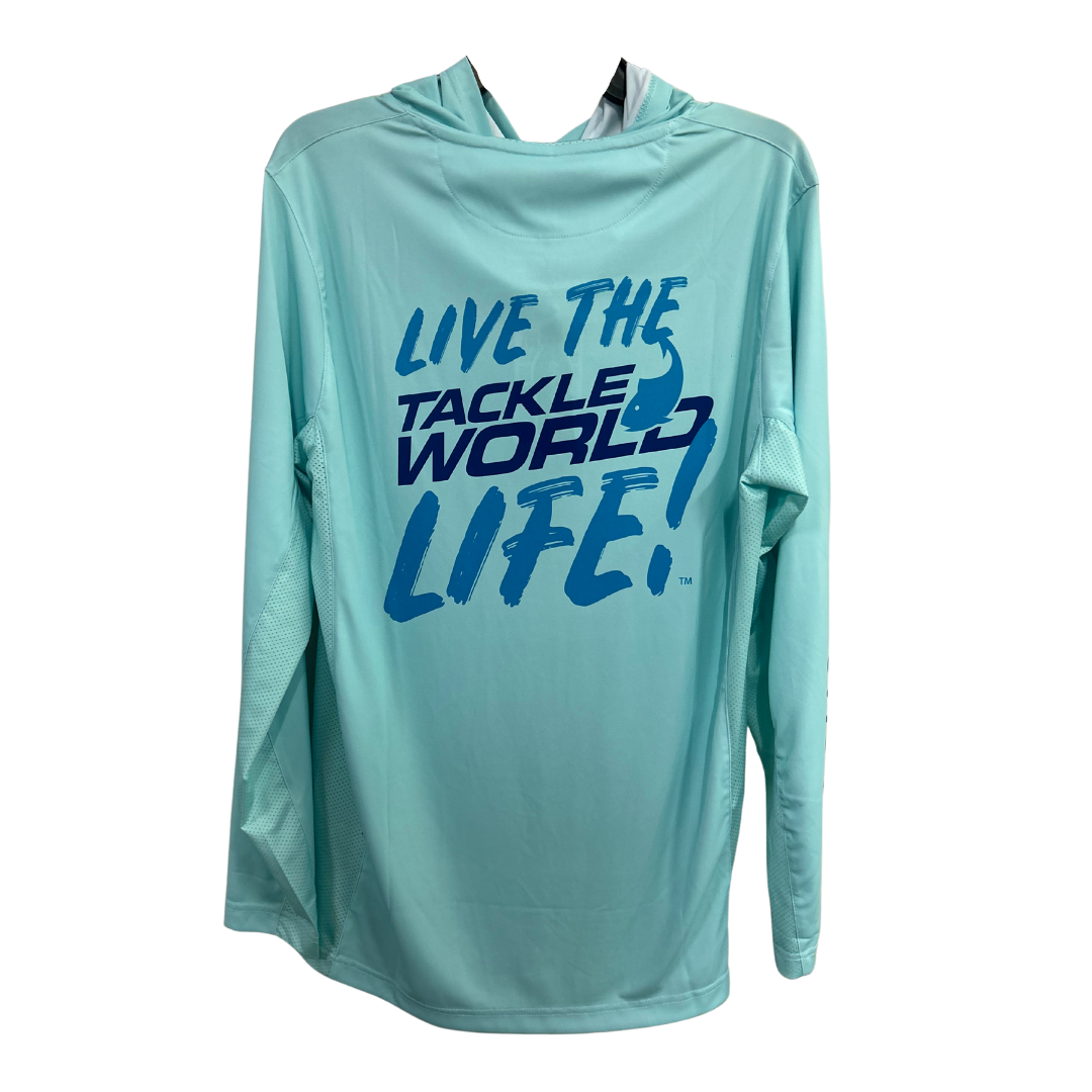 TW Hooded Performance Jersey - Seafoam