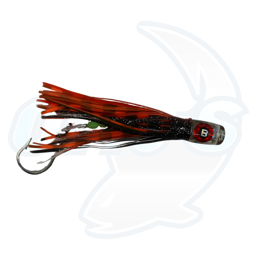 Buku Rezy Heads 6" 50g Rigged Skirted Trolling Lure