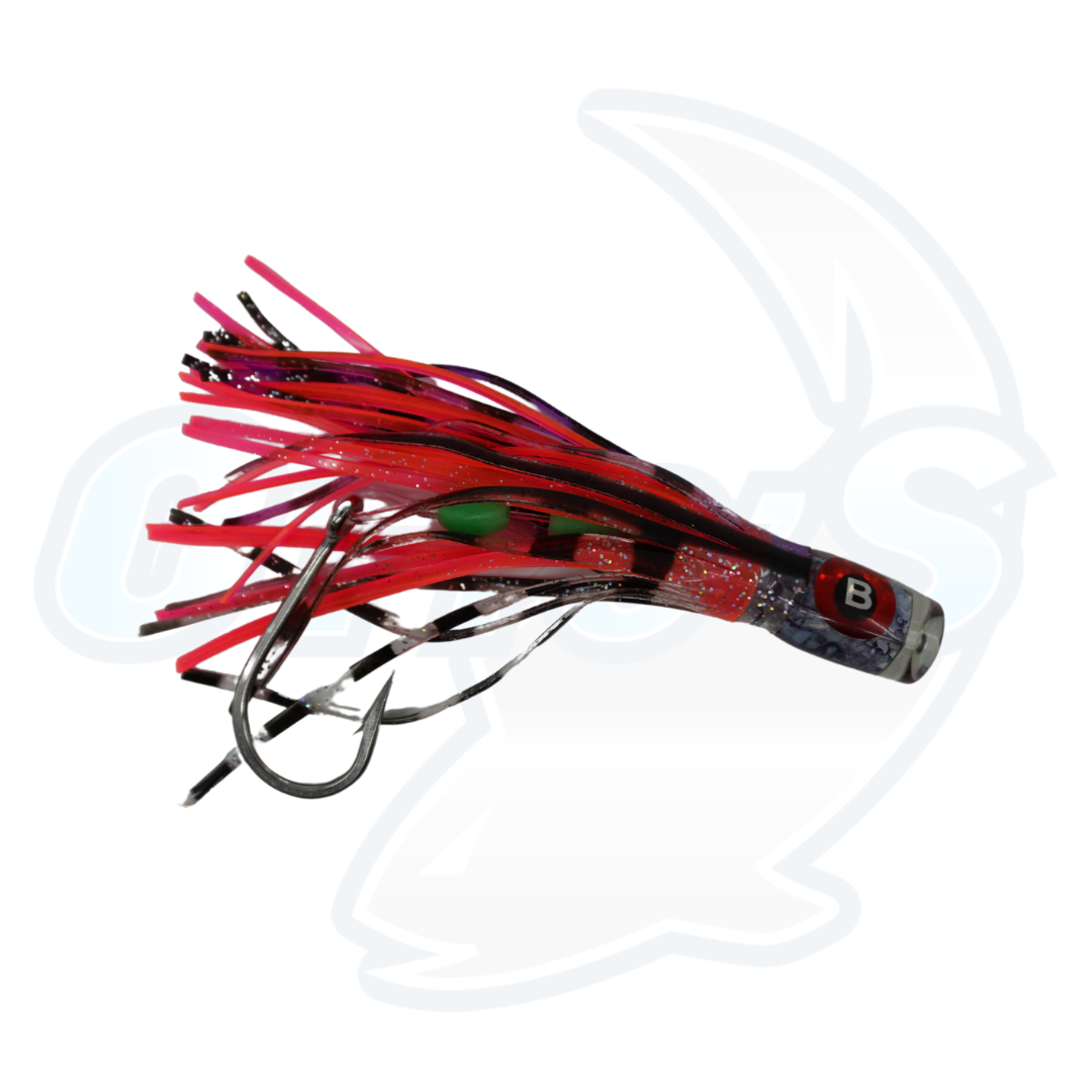 Buku Rezy Heads 6" 50g Rigged Skirted Trolling Lure