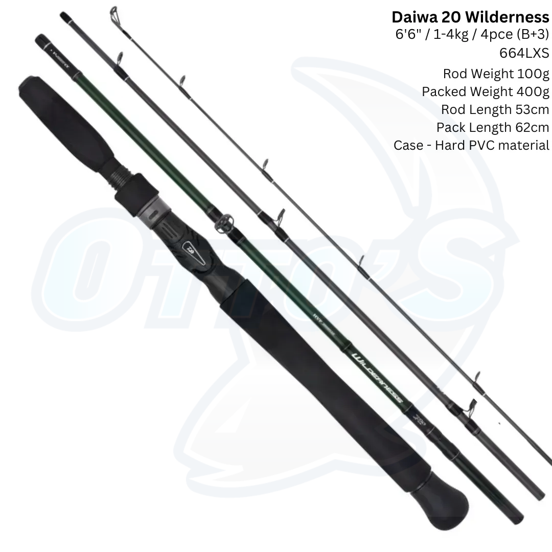 Daiwa Wilderness Spinning Fishing Rod – Otto'S Tackle World
