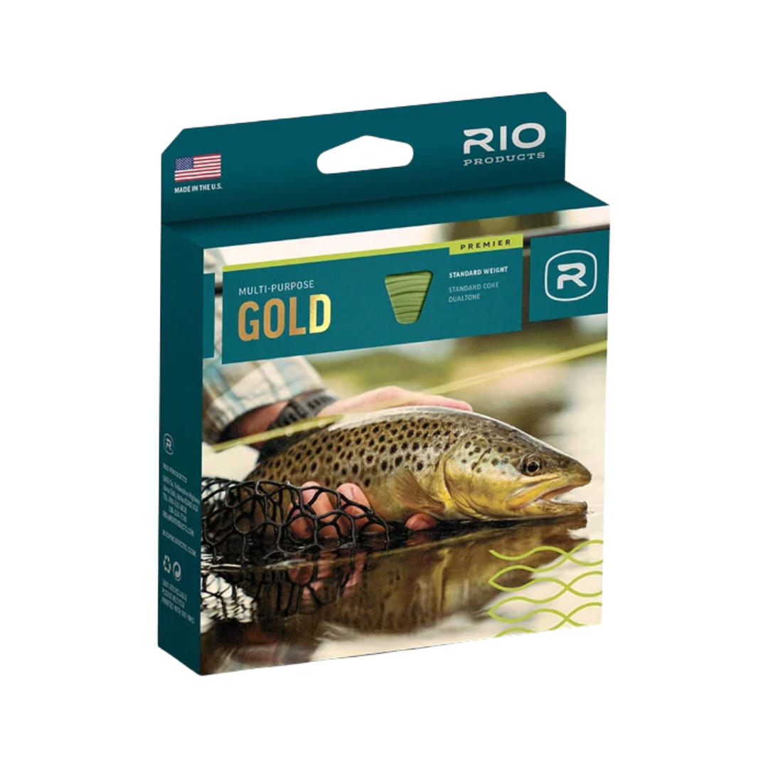 RIO Gold Premier Series Freshwater Multi-Purpose and Trout Fly Fishing Line
