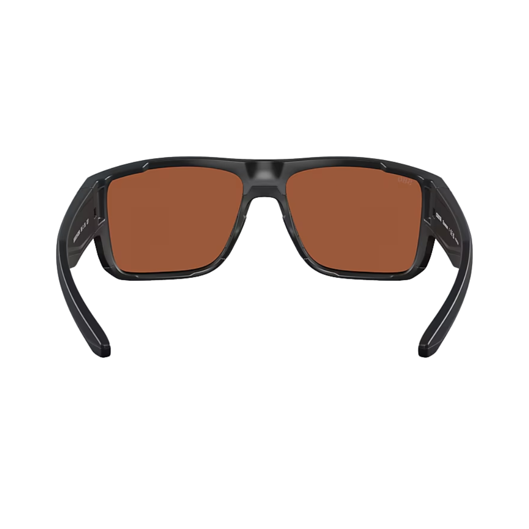 Costa Del Mar Taxman Matte Black Sunglasses with Green Polarised Lenses
