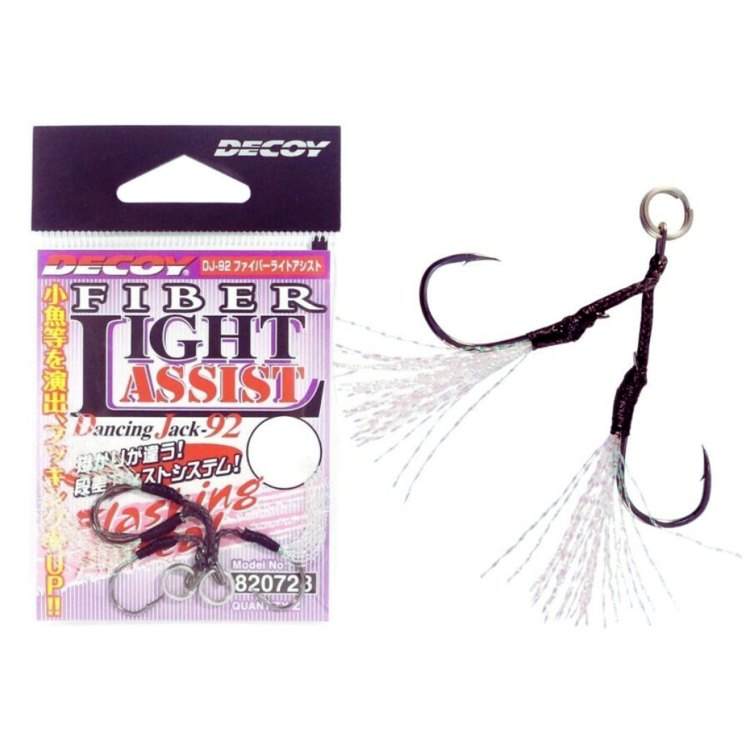 Decoy Twin Fibre Light Dyneema Assist Hooks DJ-92