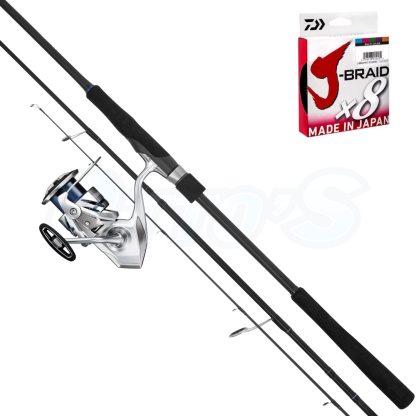 Daiwa TD ZED & Shimano Stradic Heavy Vibing Fishing Combo