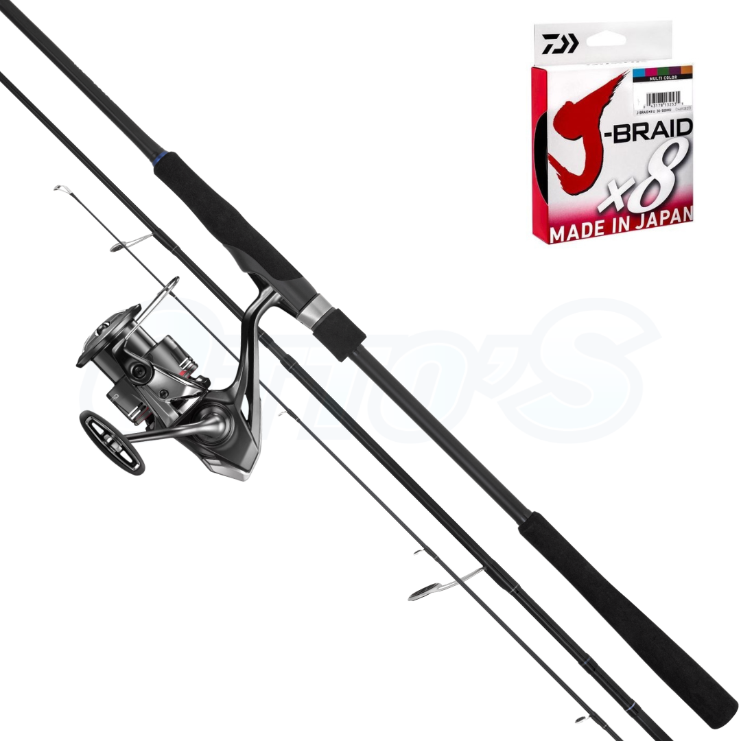Daiwa TD ZED & Shimano Vanford Heavy Estuary Fishing Combo
