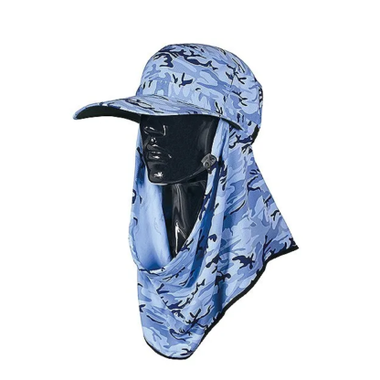 Sun Protection Adapt-A-Cap Hibiscus Pink Frillneck Style Hat