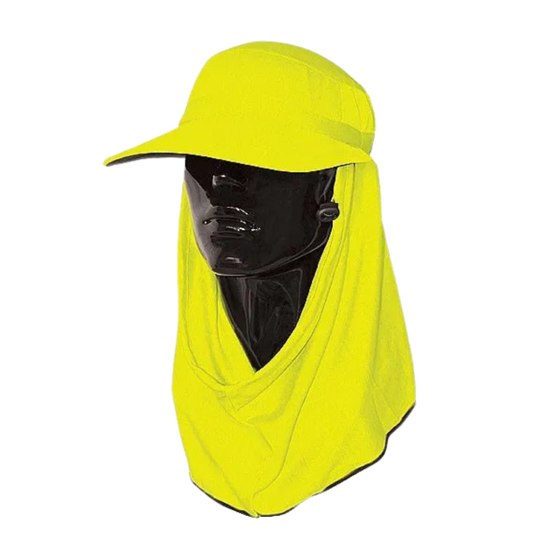 Sun Protection Adapt-A-Cap Hibiscus Pink Frillneck Style Hat