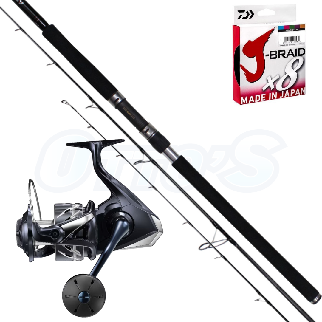 Shimano Stradic SW and Venom Medium Stickbait Combo