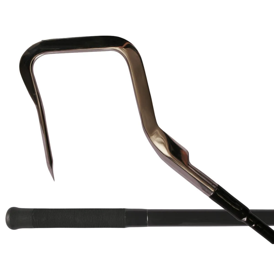 Hook'Em Diamond Series Gaff - 4" Head with 160cm Handle - 3 Bound Grips