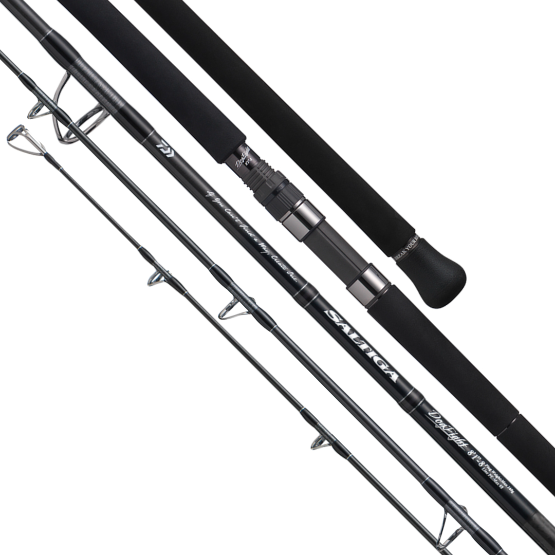 25 Daiwa Saltiga Dogfight Tuna Casting Rods