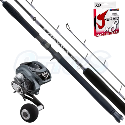 Shimano Trevala & Daiwa Lexa Snapper / Demseral Fishing Combo