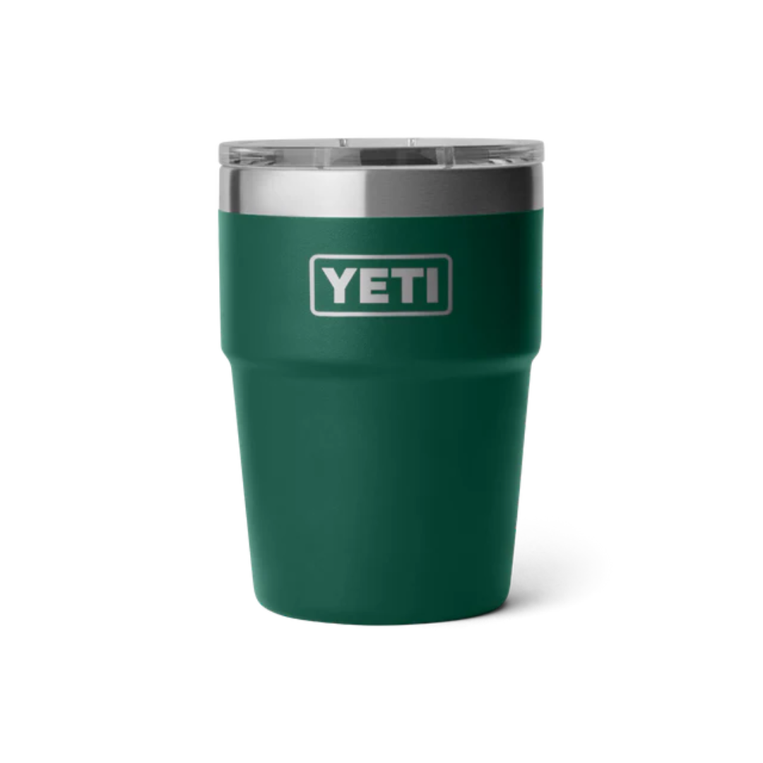YETI 16oz Stackable MS Black Forest Green ~ Limited Edition Colour