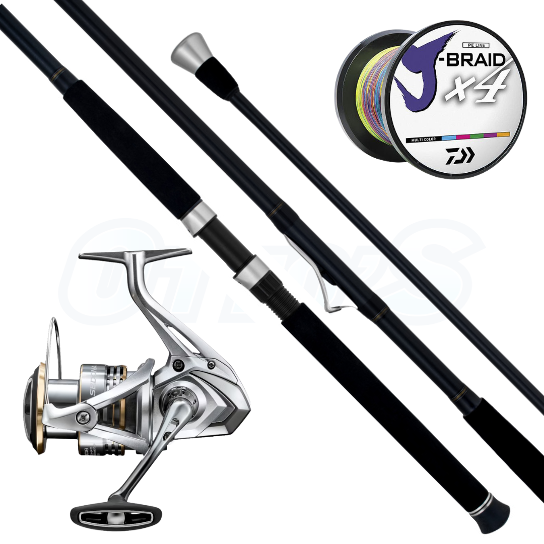 DAIWA BG TELESCOPIC SABIKI ROD AND SHIMANO SEDONA FJ COMBO