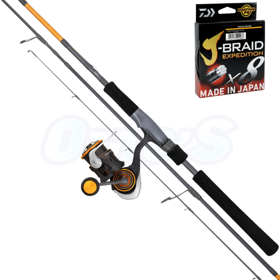 Daiwa TD SOL 2000 & TD Hyper UL Spinning Fishing Combo