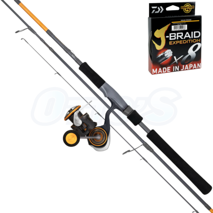 Daiwa TD SOL 2500 & TD Hyper L Spinning Fishing Combo