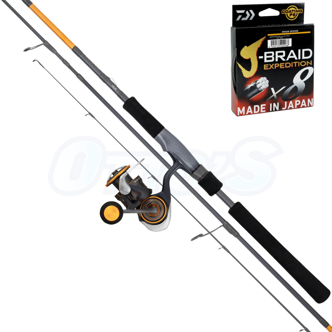 Daiwa TD SOL 3000 & TD Hyper ML Spinning Fishing Combo