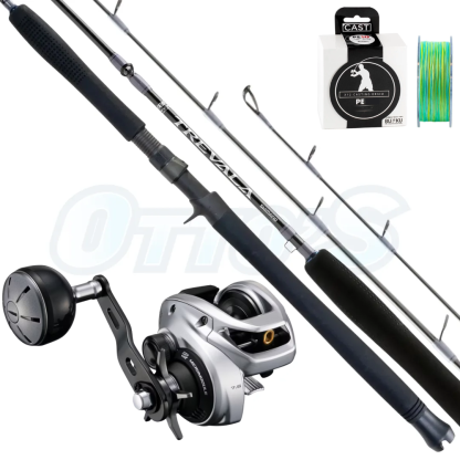 Shimano Tranx 300B & Trevala 7ft 30lbs Snapper Fishing Combo 