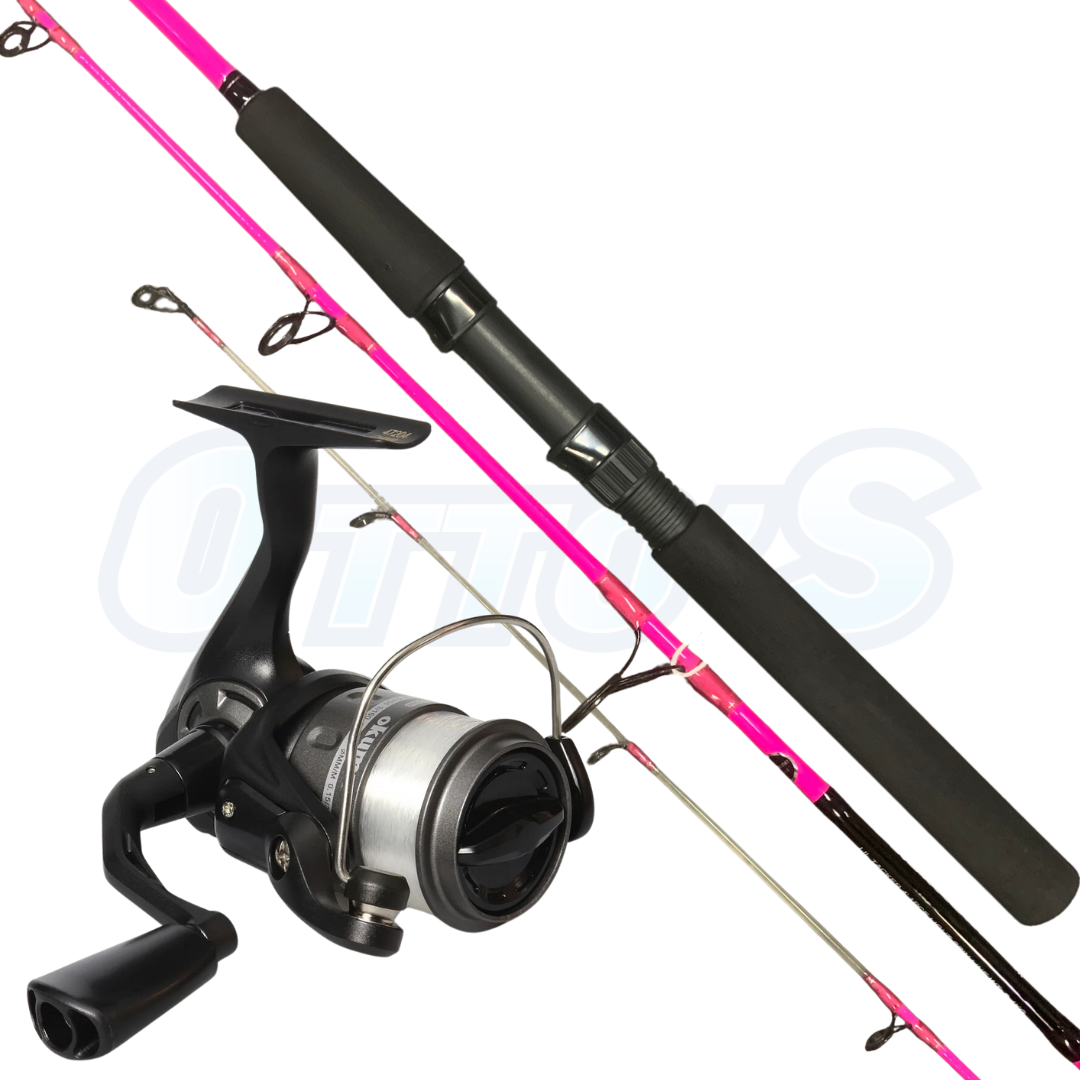 Shimano & Okuma Lil Tacker Kids Fishing Combo GIRLS