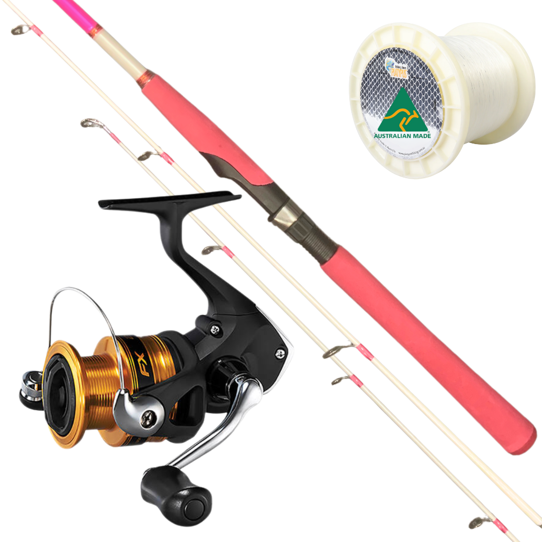 Shimano Big Kids Spinning Fishing Combo GIRLS