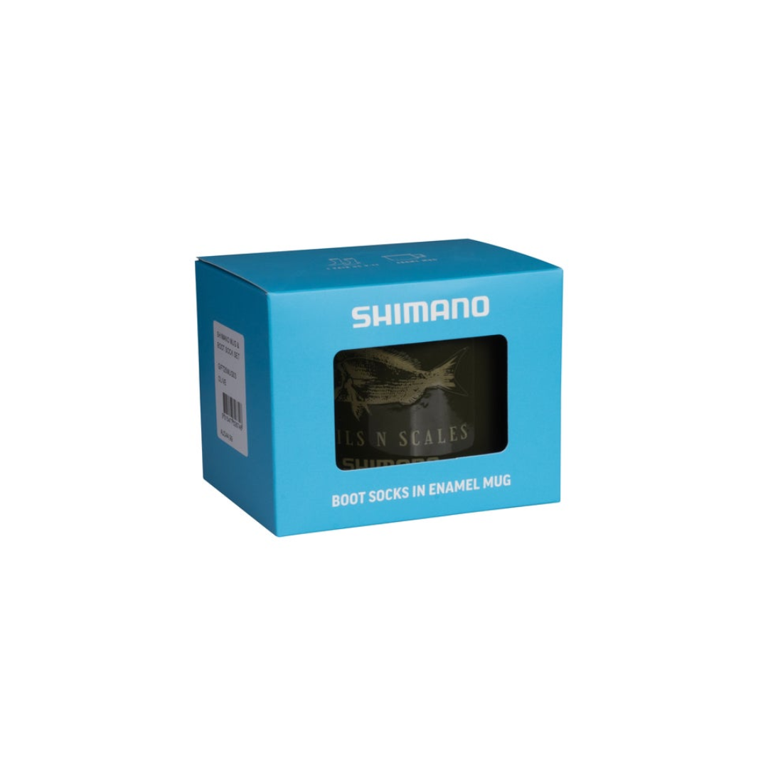 Shimano Mug and Boot Sock Set 