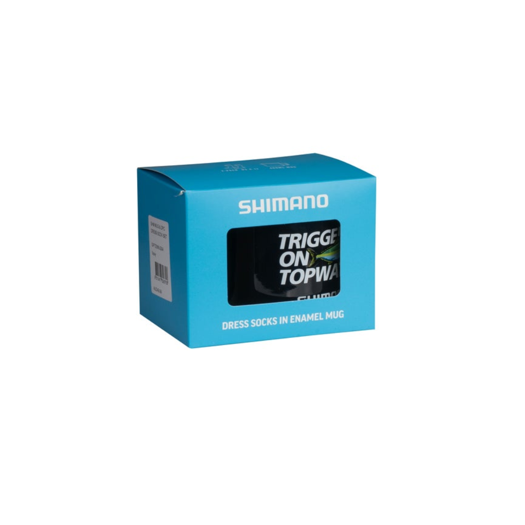 Shimano Mug & 2pc Dress Sock Set