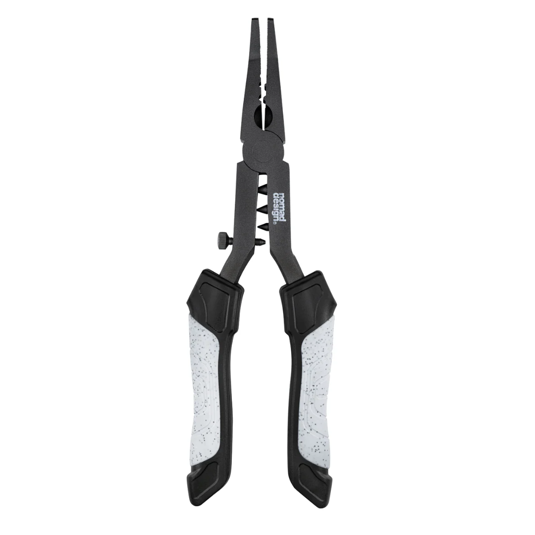 Nomad Hydra-X 10in Stainless Steel Big Game Bent Nose Pliers 