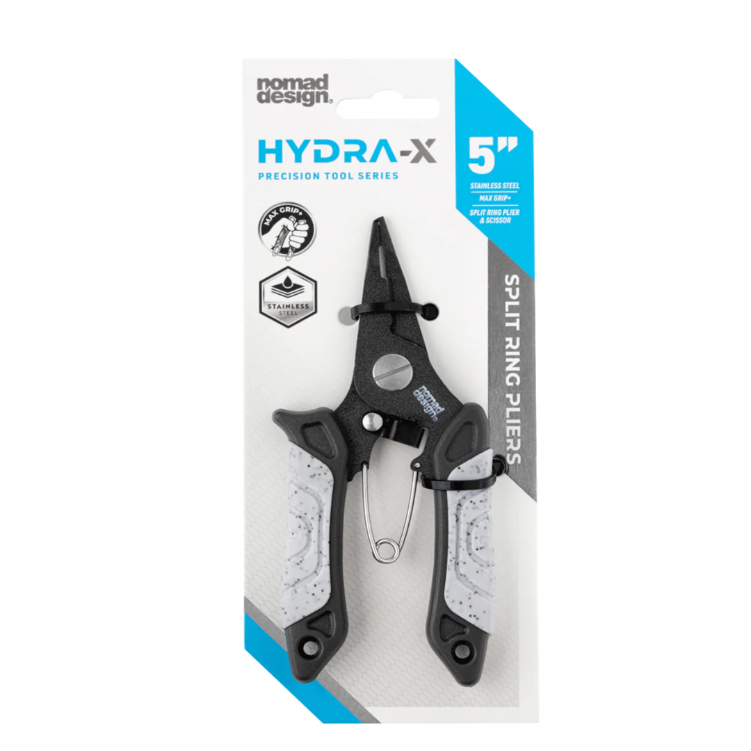 Nomad Hydra-X 5in Stainless Steel Split Ring Pliers