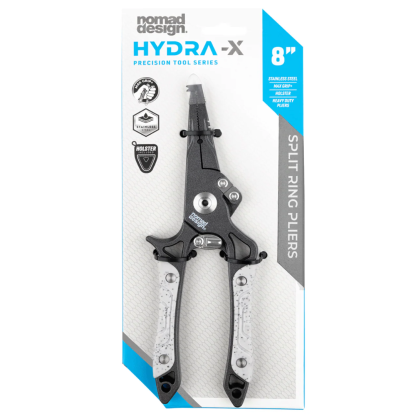 Nomad Hydra-X 8in Stainless Steel Split Ring Pliers 