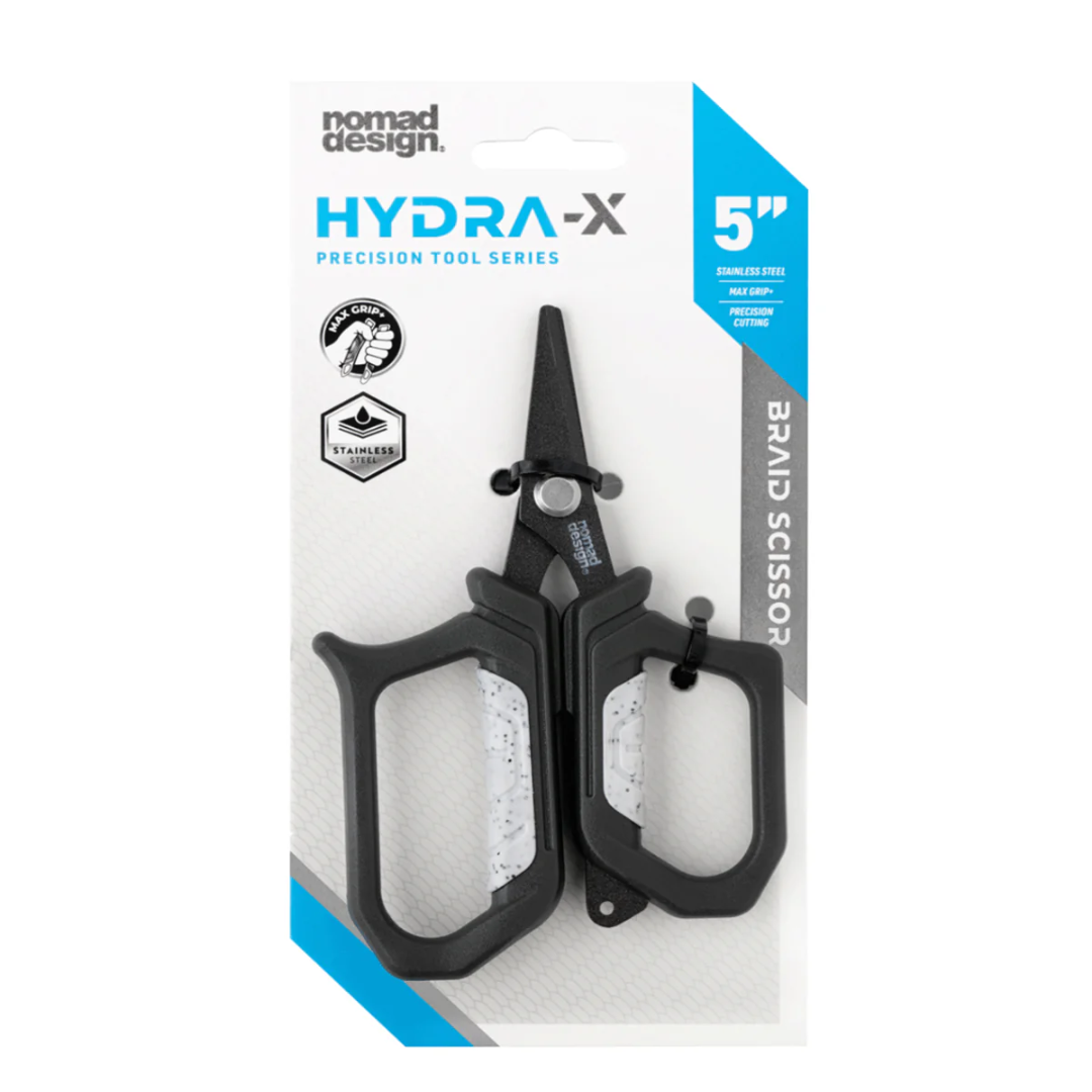Nomad Hydra-X 5in Stainless Steel Braid Scissors 