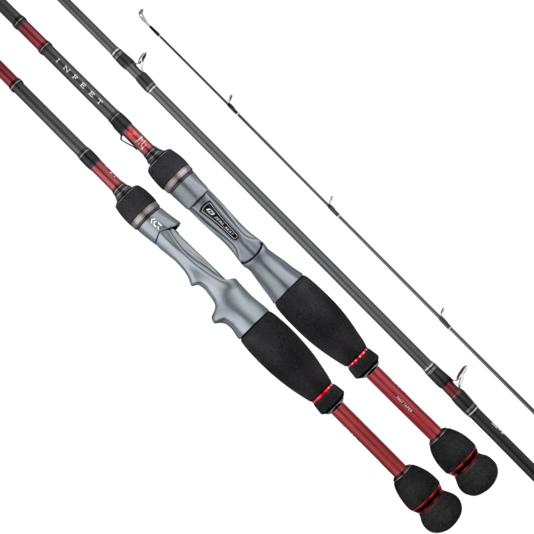 Daiwa Infeet Bait Finesse BFS Baitcaster Rods 