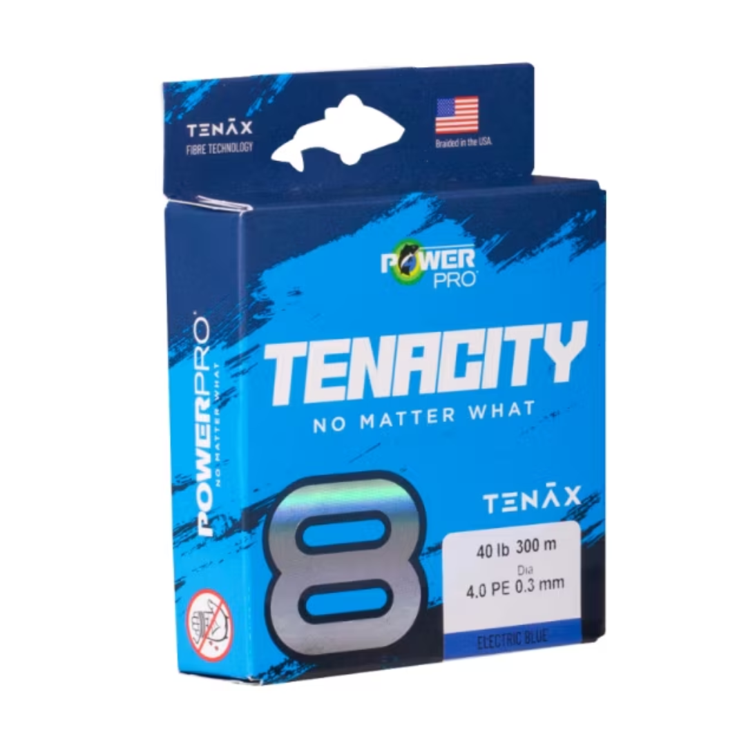 Shimano PowerPro Tenacity x8 Blue 150m Braid Fishing Line 