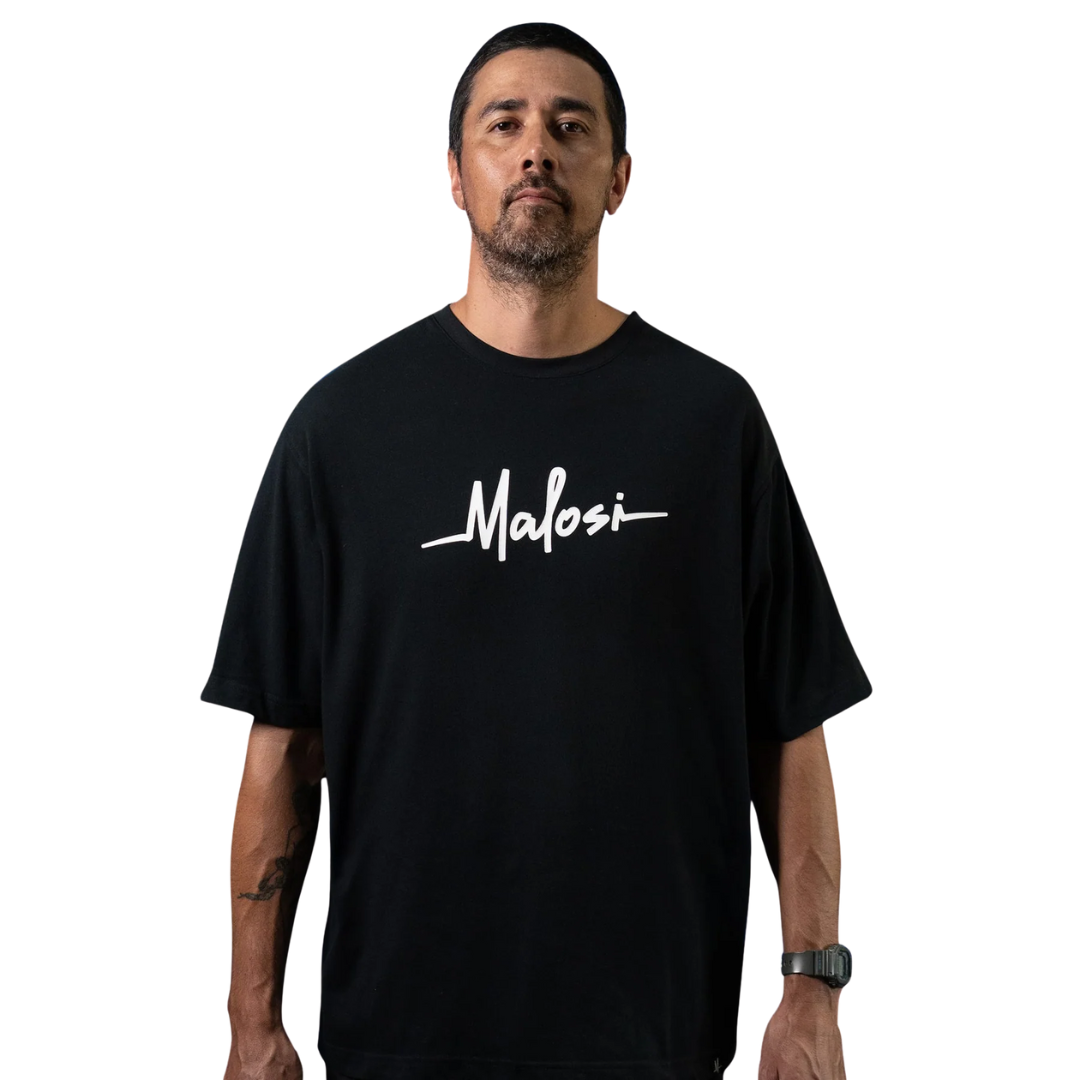 Malosi Staples Tee Black 