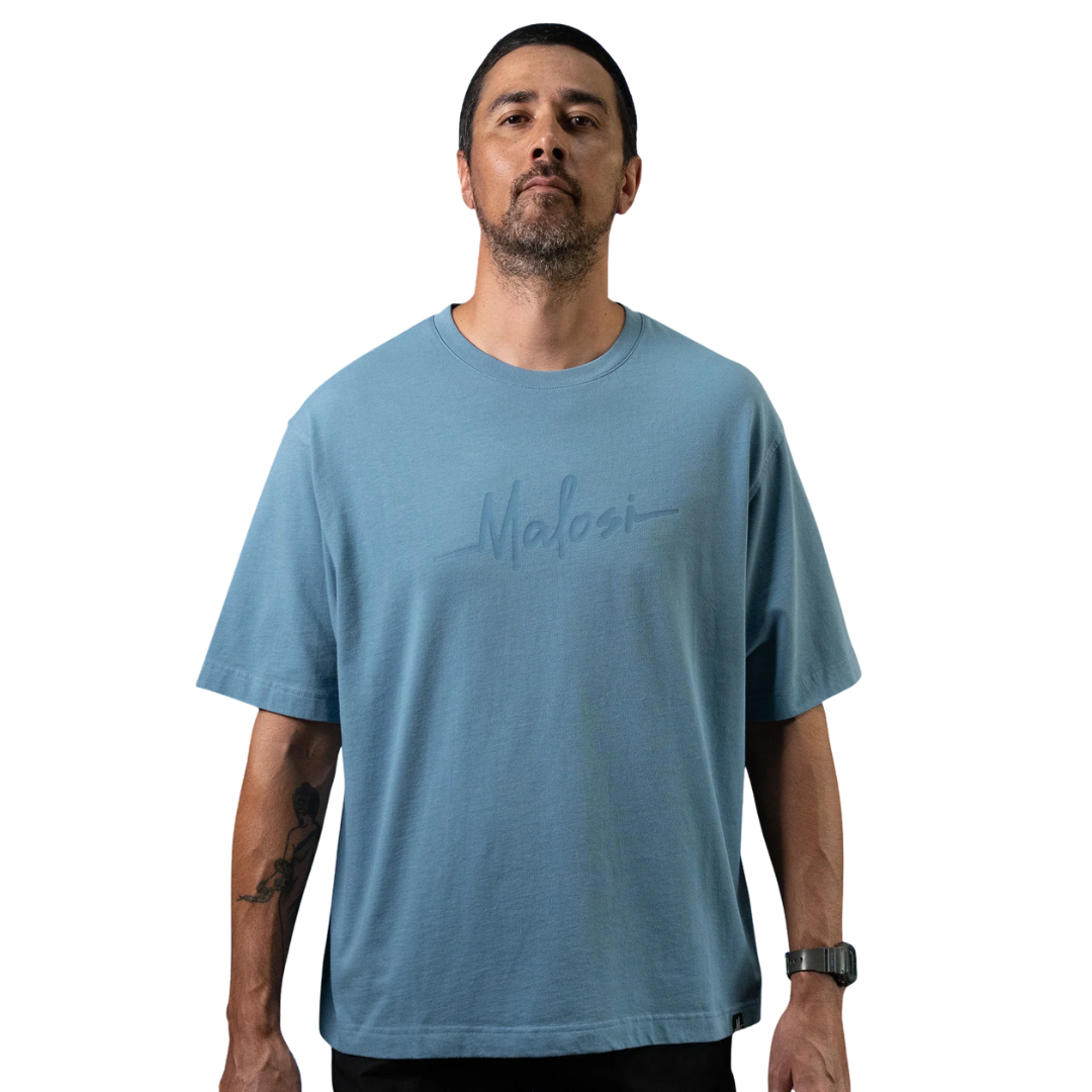 Malosi Staples Tee Blue