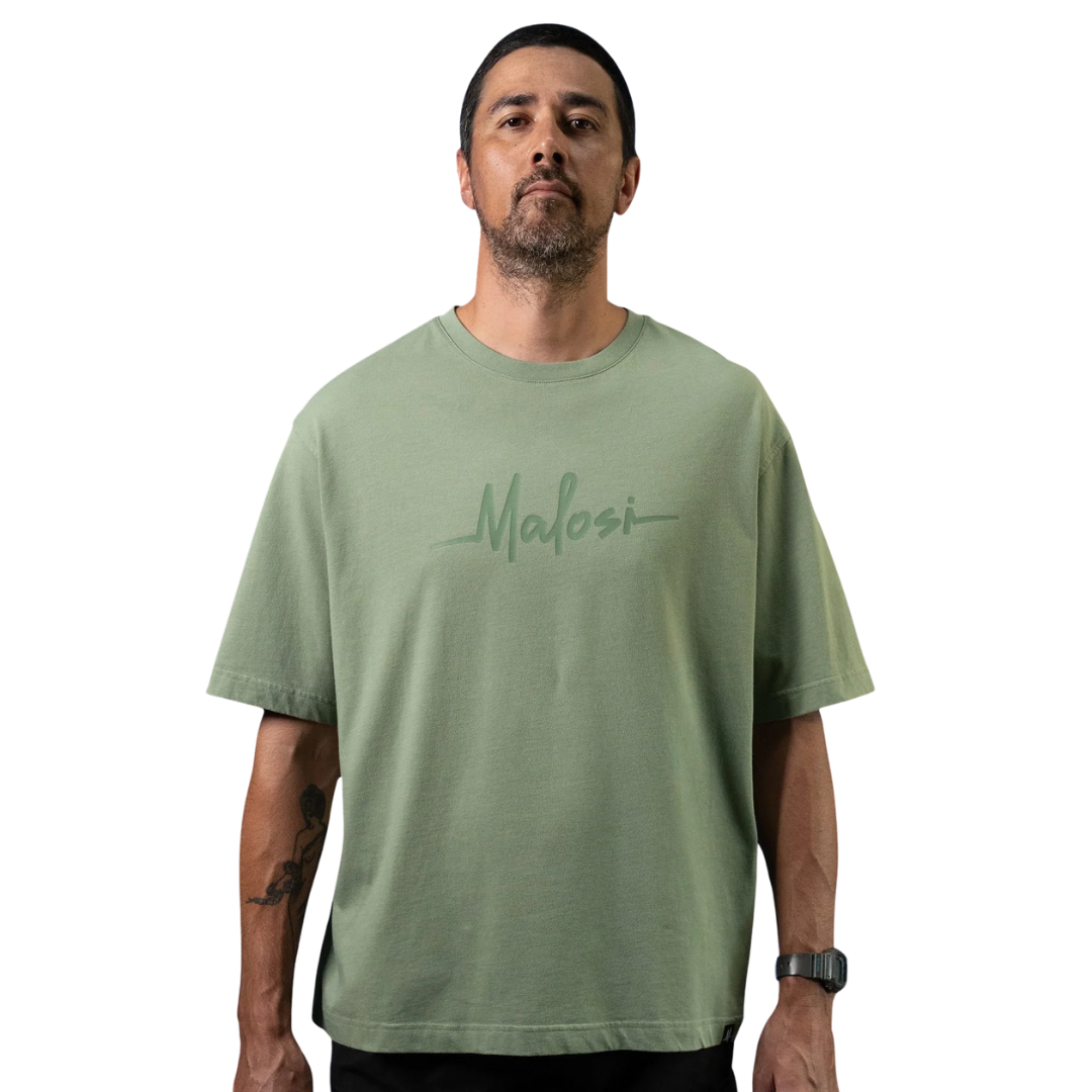 Malosi Staples Tee Green