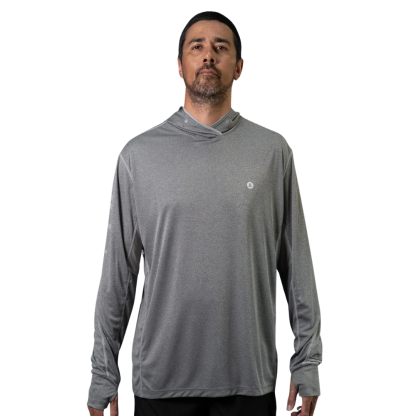 Malosi Eclipse Pro Grey Fishing Shirt 