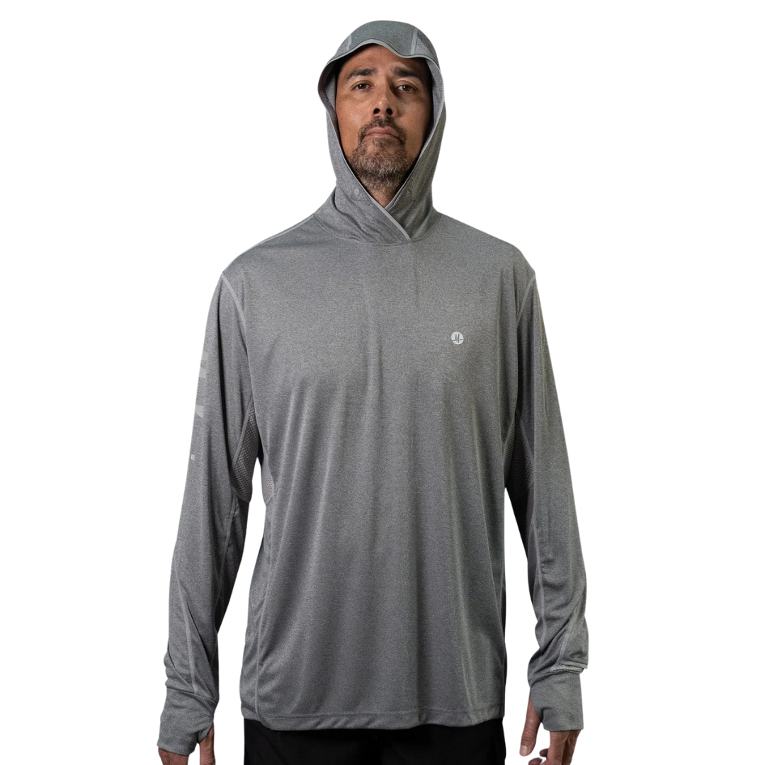 Malosi Eclipse Pro Grey Fishing Shirt 