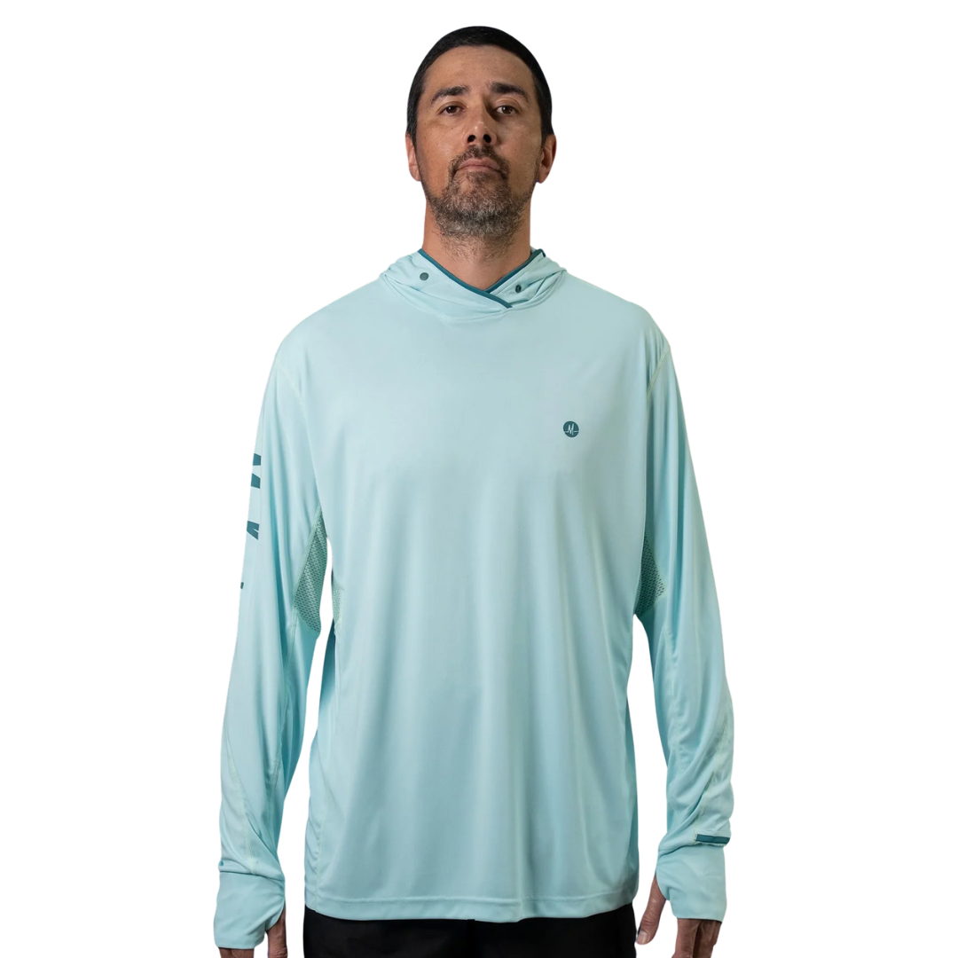 Malosi Eclipse Pro Green Fishing Shirt 