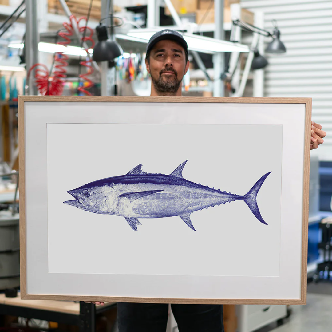 Malosi Fine Art Print - Longtail Tuna