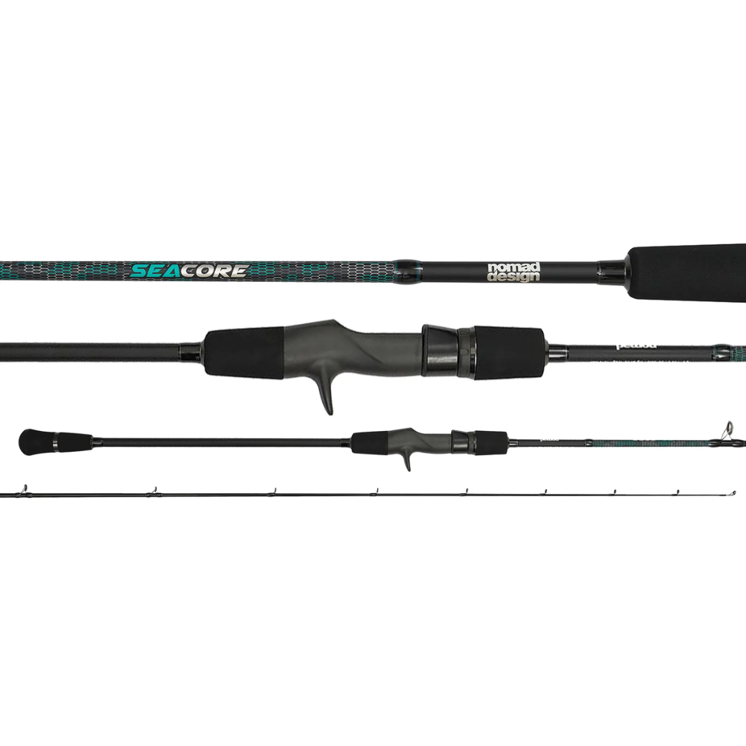 Nomad Seacore Slow Pitch Jigging Overhead Fishing Rods