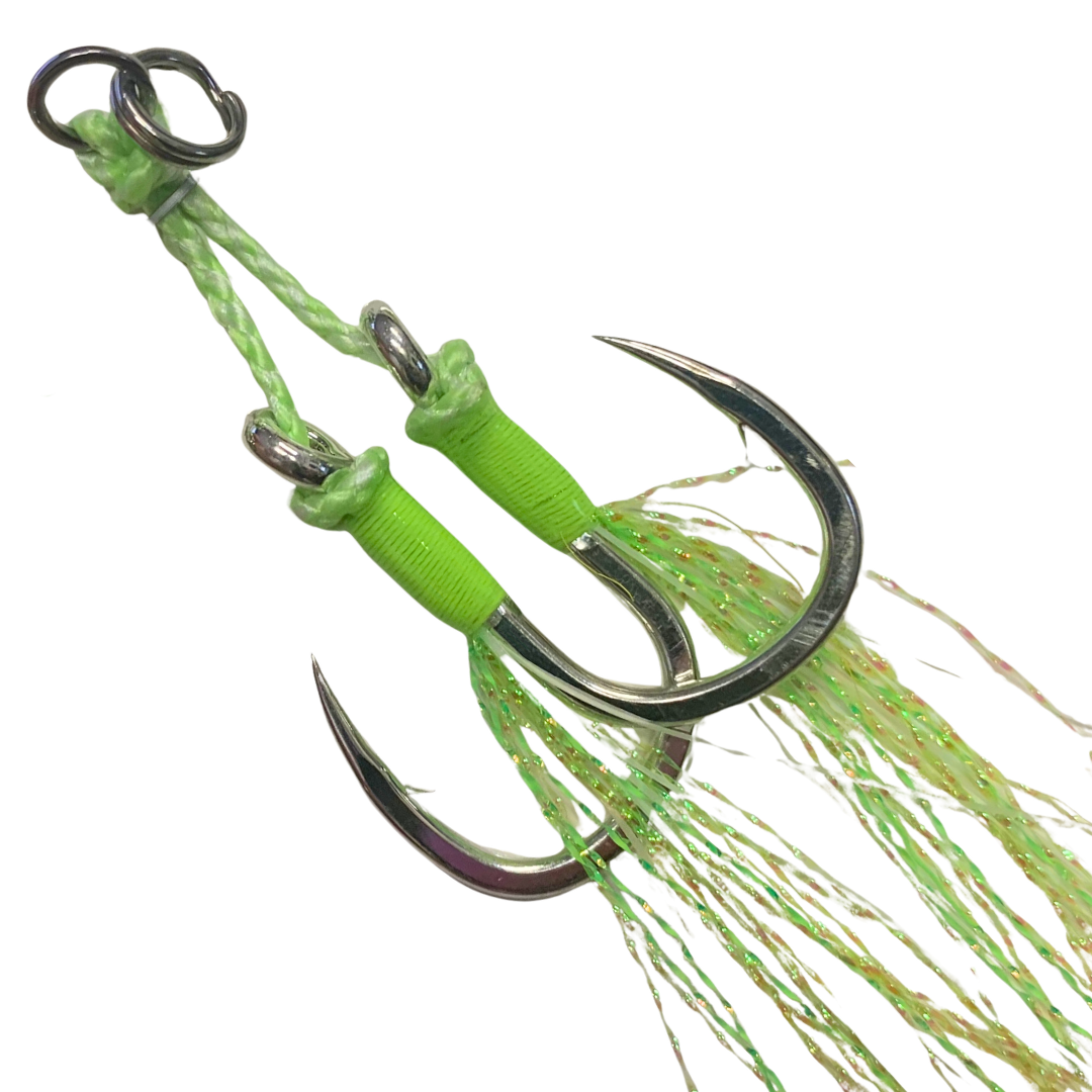 Shinto Pro Wired Assist Hooks Double 2pk