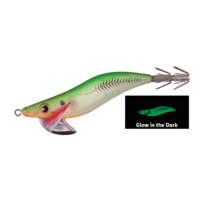 The Yo-Zuri Aurie Q 1.6 Squid Jig Cloth Wrapped