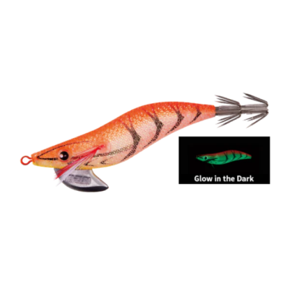 The Yo-Zuri Aurie Q 1.6 Squid Jig Cloth Wrapped