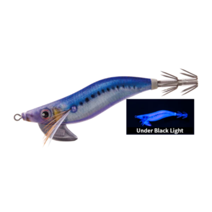 The Yo-Zuri Aurie Q 1.6 Squid Jig Cloth Wrapped