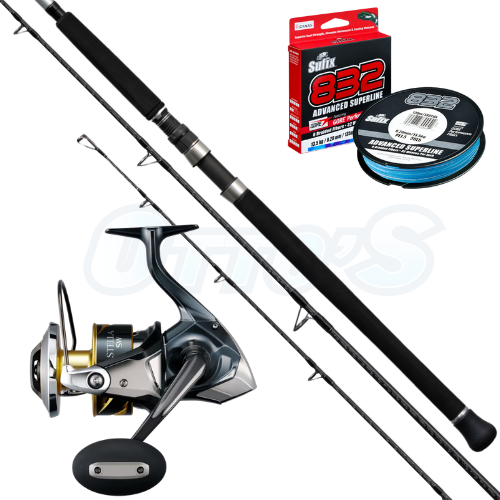 Shimano Stella SW D & Grappler PE6 Topwater Fishing Combo