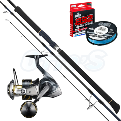 Shimano Stella SW D & Daiwa Saltiga LC PE4 Casting Combo