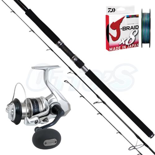 Shimano Saragosa and Wilson Venom Casting Fishing Combo Medium/Light