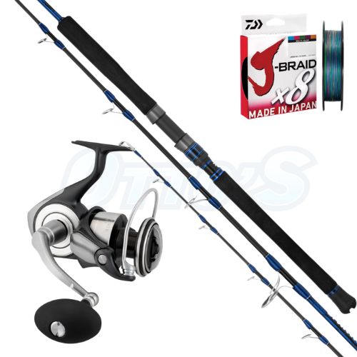 Daiwa Certate SW & Spartan PE6 Casting Fishing Combo