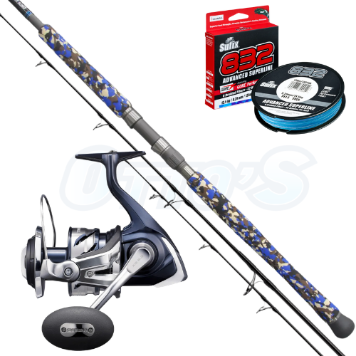 Miller Rods Sticke & Shimano Twin Power Tuna Stickbaiting Combo