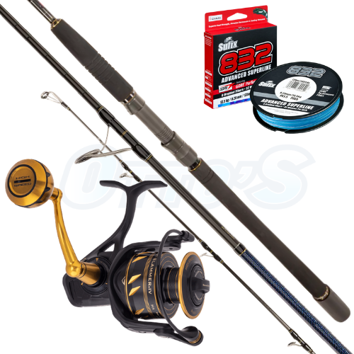 Penn Slammer & Ocean Assassin PE6 Casting Fishing Combo