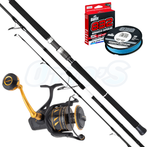 Penn Slammer & Shimano Jewel PE8 Travel Casting Combo